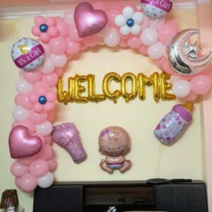 Welcome Baby Girl Room Decor