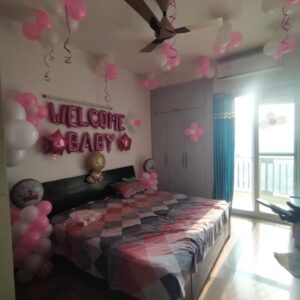 Welcome Baby Girl Room Decor