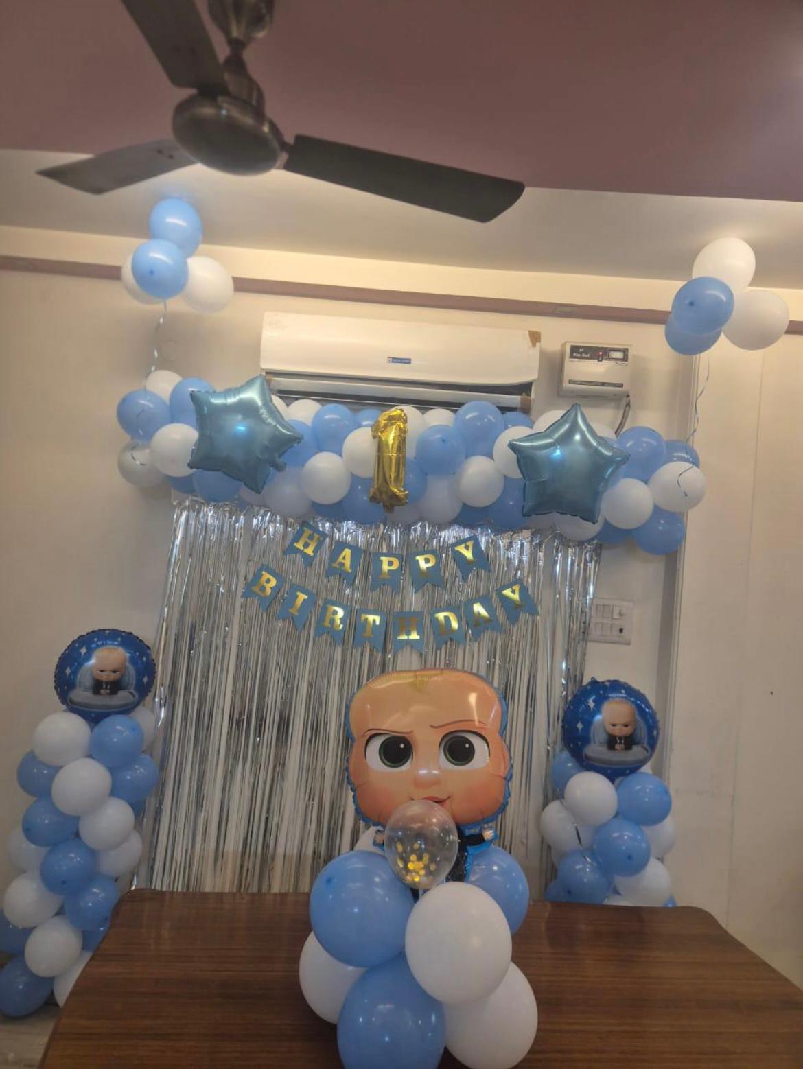 Boss Baby Theme Birthday Decor