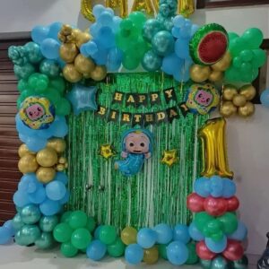 Cocomelon Theme Birthday Decor
